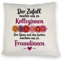 speecheese Dekokissen Beste Kollegin Kissen mit Spruch nicht nur Kolleginnen sondern