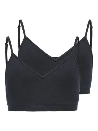 KIDS ONLY - KOGLOLA 2-PACK PADDED TOP ACC Black - Gr. - 152