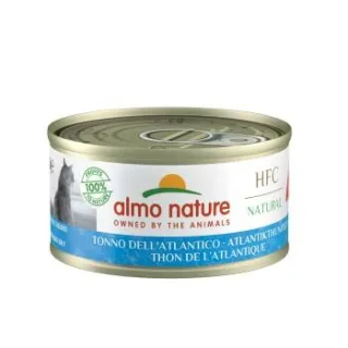 Almo nature HFC Natural Nassfutter Katze Atlantik-Thunfisch 24x70 g