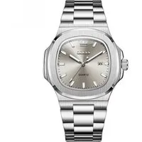 OLEVS Quarzuhr OLEVS Herren Uhr – Bogenlünette, texturiertes Zifferblatt, Quarz