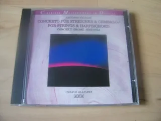 I SOLOISTI DI ZAGREB Vivaldi Strings/Harpsichord CD