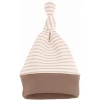 La Bortini Erstlingsmütze Baby Mütze Knotenmütze für Neugeborene neutral elastisch, weich, unisex, 32 34 36 38 40 42 44 46 48