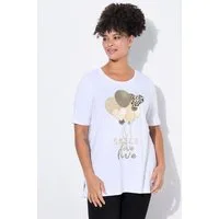 MIAMODA Longshirt T-Shirt A-Linie Luftballon-Motiv