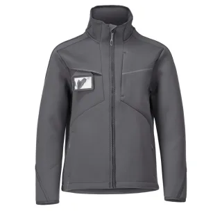 MASCOT Herren Softshell Jacke CUSTOMIZED Anthrazitgrau S - 22085-662-89-S