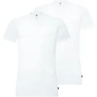 Levi's® Unterziehshirt V-Neck Cotton Stretch T-Shirts (2-St) mit V-Ausschnitt