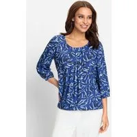 Witt Klassische Bluse Bluse 3/4-Arm