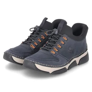 Rieker Halbschuhe - Gr. 39 - Blau - Textil & Synthetik