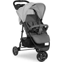 Hauck Dreirad-Kinderwagen Citi Neo 3, grey, mit schwenk- und feststellbarem Vorderrad