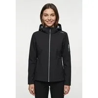 CMP Softshelljacke WOMAN JACKET DET HOOD mit Kapuze, wind- und wasserabweisend