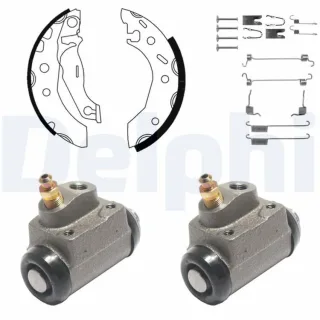 Delphi Bremsbacken vormontiert hinten Ford Escort 1,8 KP952