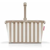 REISENTHEL® Einkaufskorb carrybag summerstripes coffee