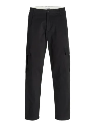 JACK&JONES - JPSTBILL JJELIAS TAPERED CARGO black - Gr. - 34/32