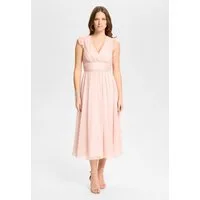 SWING Cocktailkleid - Cocktailkleid aus Crinkle Chiffon Taillierter Schnitt mit fließendem Rockteil