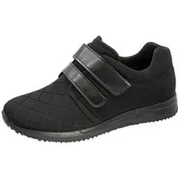 Fischer-Markenschuh Ilse Klettschuh aus Stretchmaterial/Mesh, Einlegesohle herausnehmbar, Weite H