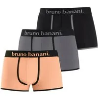 Bruno Banani Boxer Boxershorts für Herren (Packung, 3-St) mit modischen Einfassungen
