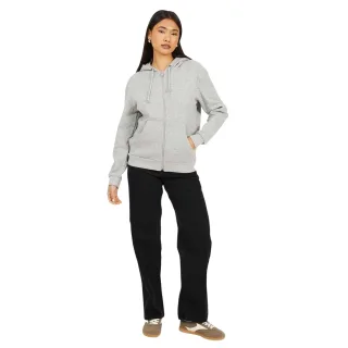 Brave Soul - Sweatjacke für Damen (Grau meliert meliert)
