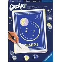 CreArt - Sternzeichen Zwillinge, Malen