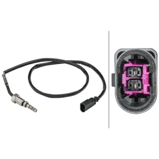 Hella Sensor f?r Abgastemperatur Skoda Fabia Roomster VW Polo
