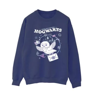 Harry Potter - "Letter From Hogwarts" Sweatshirt für Damen (Marineblau)