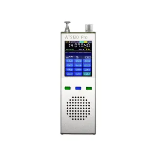 ATS120Pro FM LW MW SW SSB Full Band Radio Receiver 6.5-inch Touchscreen Bluetooth 5.0 CW Decoder Li-ion Battery High-Fid
