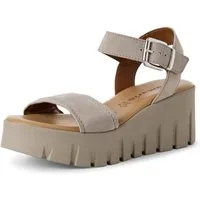 Tamaris Keilsandalette Sommerschuh, Riemchensandale mit modischer Plateausohle