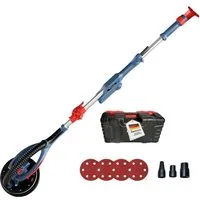 Fanzwork Trockenbauschleifer Deckenschleifer Langhalsschleifer mit Bürstenlosem EC-Motor 900W, Länge bis 1,9m