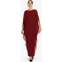 Kraimod Abendkleid mit Chiffon-Cape