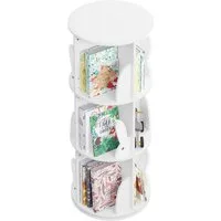 Woltu Kinderregal, 1-tlg., Bücherregal Kinder, drehbar, 360° drehbar