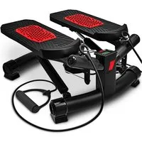Sportstech Mini-Stepper STX300, 2in1 Multifunktion, Power Ropes & Swing-Funktion