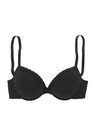 LASCANA - VIVANCE Push-up BH black - Gr. - 85A
