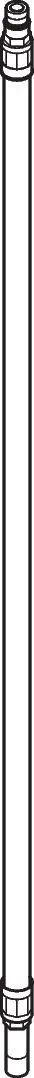 Hansgrohe Anschlußschlauch 600 mm Steck , 95050000 95050000
