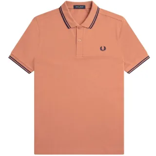 Fred Perry Twin Tipped Light Rust Poloshirt