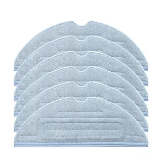 6pcs Mop Clothes Replacements for Roborock S7 Vacuum Cleaner Parts Accessories [Not-original]