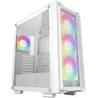CC560 MESH V2 , Tower-Gehäuse weiß, Tempered Glass