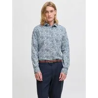 Jack & Jones Langarmhemd JPRBLABLACKPOOL STRETCH AOP LS SHIRT SN
