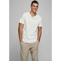 Jack & Jones T-Shirt SPLIT NECK TEE mit V-Ausschnitt