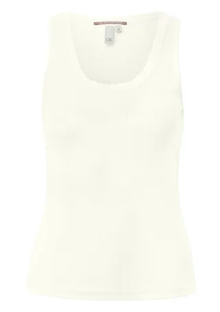 Q/S designed by - Tanktop beige - Gr. - M