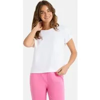 Lieblingsstück T-Shirt CamilaEP Ärmel mit Umschlag, Rundhals