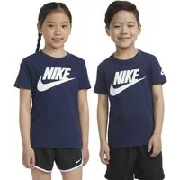 Nike Sportswear T-Shirt für Kinder, aus Baumwolle und Polyester, pflegeleicht