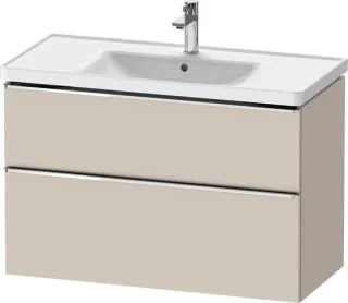 Duravit D-Neo Waschtischunterbau wandhängend Taupe Matt 984x452x625 mm - DE4356010910000 DE4356010910000