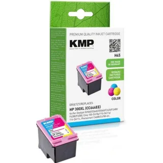 KMP H45 Tintenpatrone color komp. mit HP CC644EE Nr. 300XL