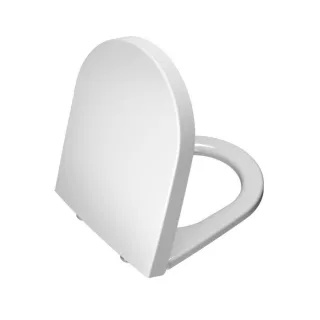 VitrA Options WC-Sitz 89-003-401 36x45cm, Scharniere Edelstahl, weiß, ohne Absenkautomatik