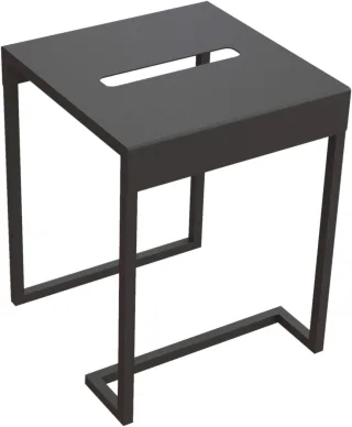 Neuesbad Bad Hocker-Bad Tisch, Schwarz NB1DEADMN51T1