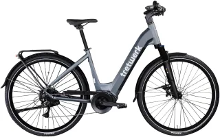 Tretwerk "Amber" 8 Gang Shimano Acera M3020 SGS Schaltwerk Kettenschaltung Mittelmotor 250 W E Bike Damen 28" Elektrofahrrad 155 - 185cm Hollandrad