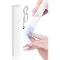 TUWENA UVC-Leuchtmittel UV Lampe Gelnägel Nägel Wiederaufladbar Klein Nagellack Trockengerät, UV Lampe Gelnägel Nägel Wiederaufladbar Klein Nagellack Trockengerät
