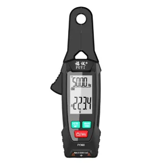 FY368 Digital Clamp Multimeter AC DC Voltage Current Resistance Frequency Capacitance Temperature Tester Non Contact Vol