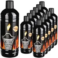 Flameup Lampenöl 12 L Lampenöl Gartenfackel neutral klar Petroleumlampe Öllampe Laterne, 12 l