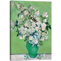 Posterlounge Wandbild Weiße Rosen, Vincent van Gogh, erhältlich als Poster, Leinwandbild, Wandsticker oder Acrylglasbild