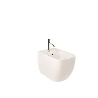 KLUDI-RESA C Wand-Bidet 52 cm verdeckte Befestigungen Weiß glänzend 28BIW0143