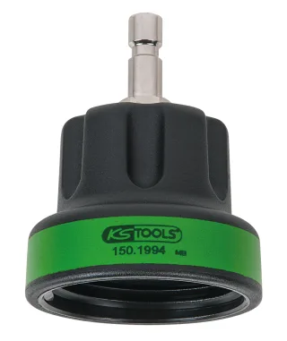 KS Tools Kühlsystem-Bajonettadapter, #22, IG M45x3, moosgrün grün - 150.1994